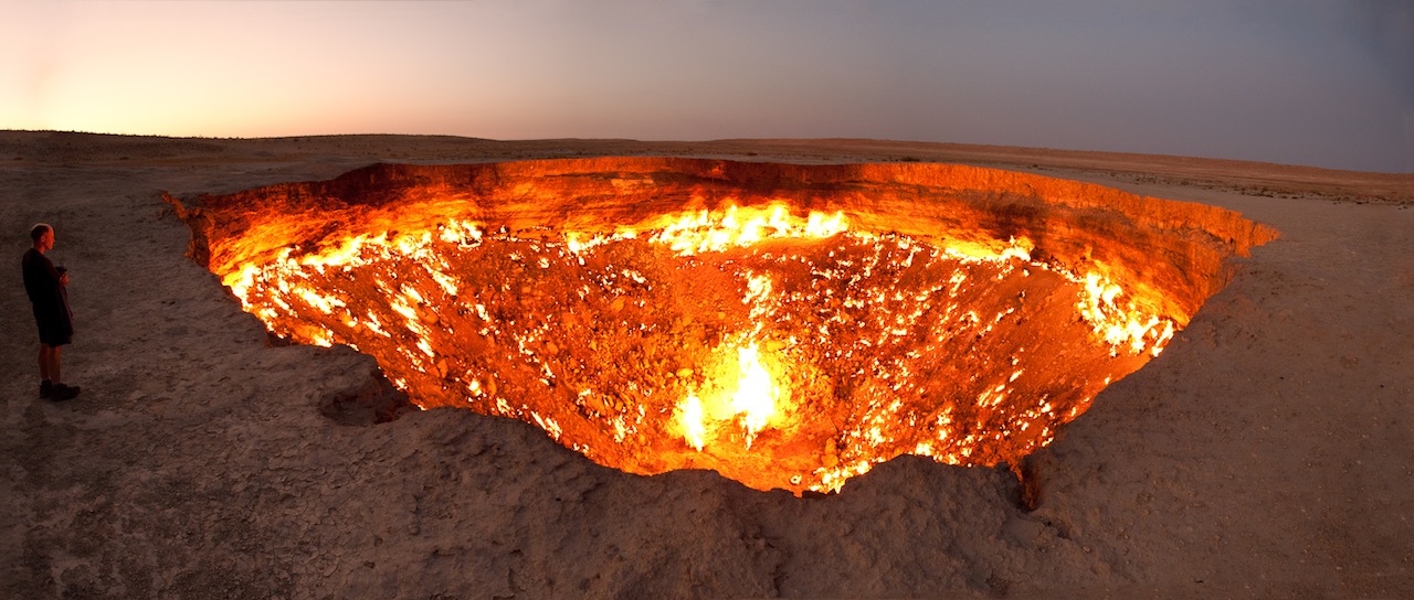 La porta dell’Inferno è in Turkmenistan