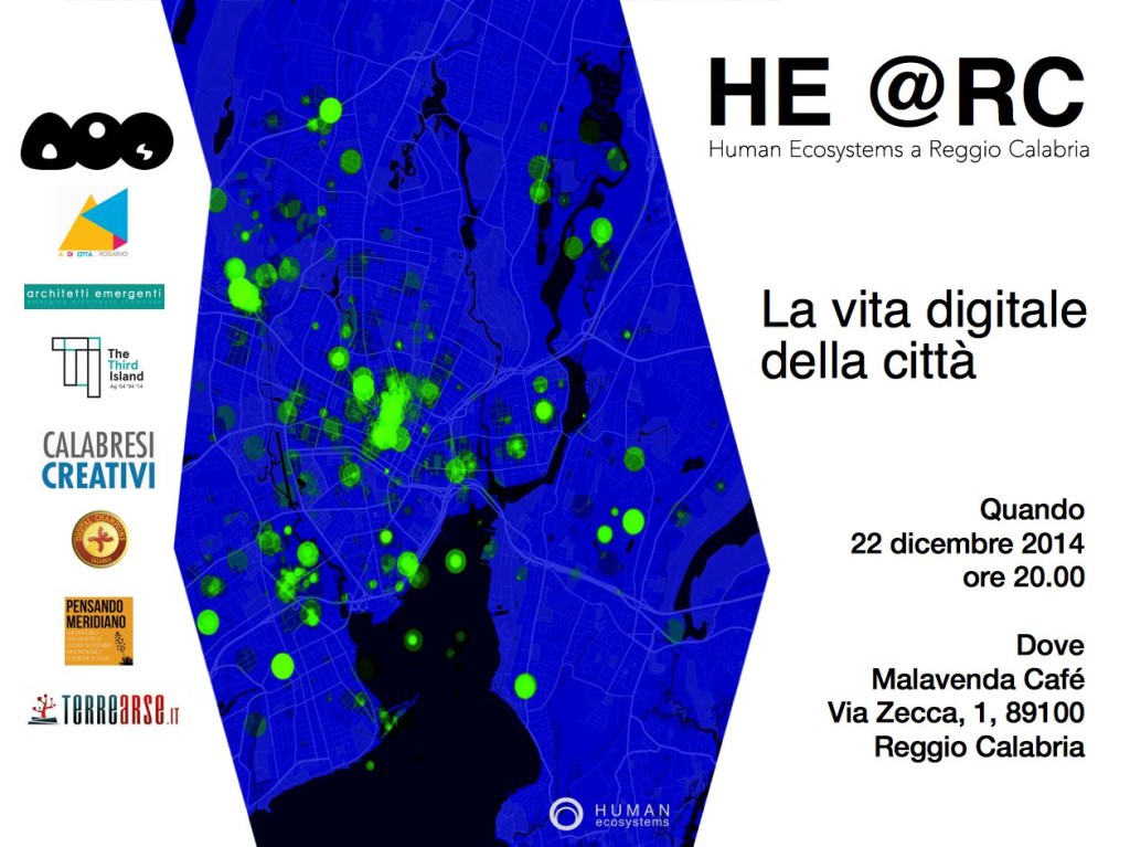 Human Ecosystems, il digitale a Reggio Calabria