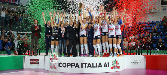 Coppa Italia Volley femminile: vince Novara