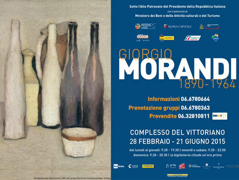 Giorgio Morandi in mostra a Roma