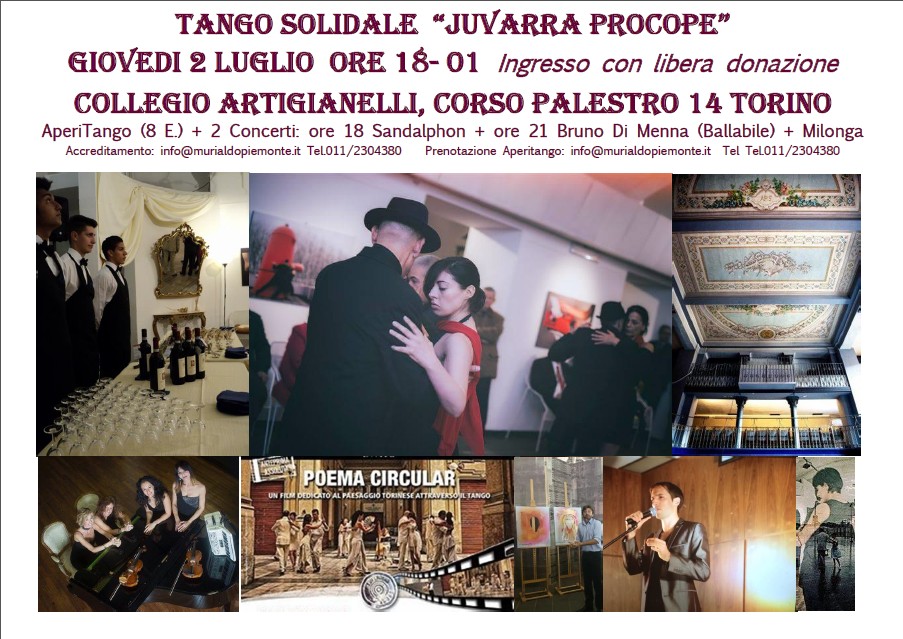 Stasera Tango Solidale “Juvarra Procope”