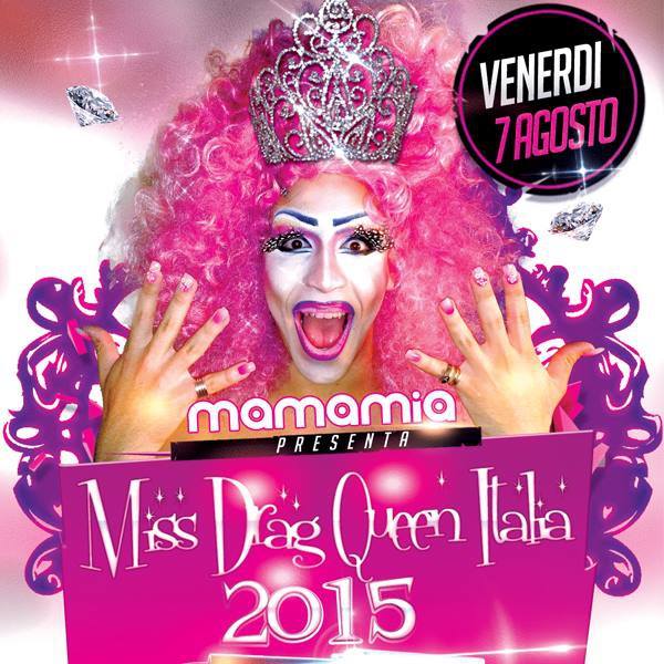 Miss Drag Queen Italia, il 7 e 8 agosto a Torre del Lago