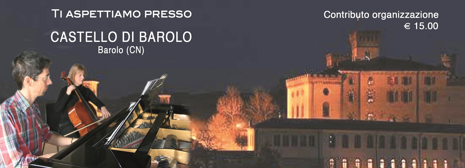 19 settembre: Toso e Borsetti per Wingprinting al Castello di Barolo