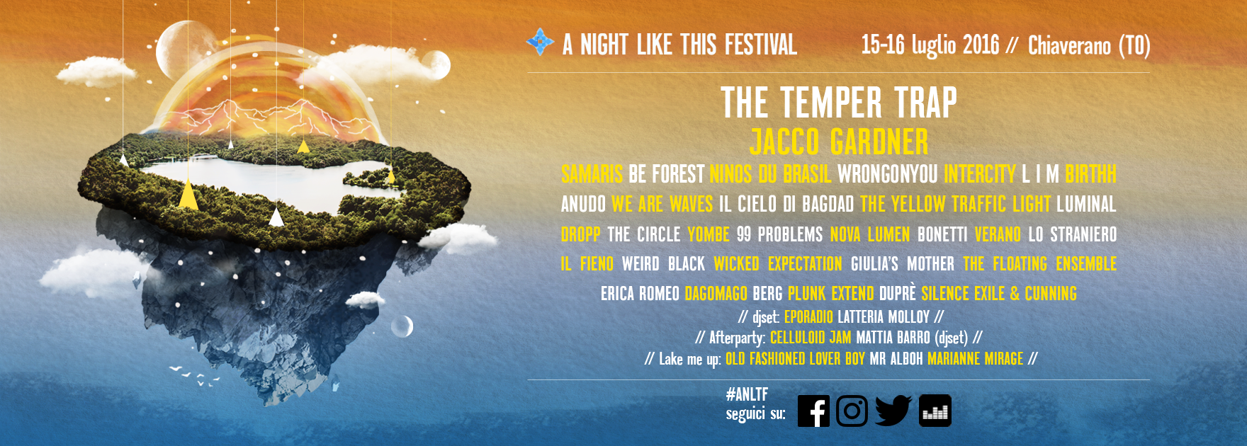 “A night like this”, torna il festival di musica indipendente sulle sponde del Lago Sirio