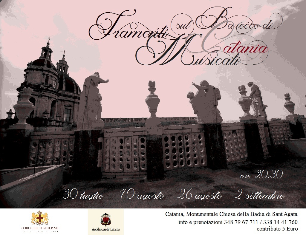 Suoni del Sud per “Tramonti musicali sul Barocco di Catania”