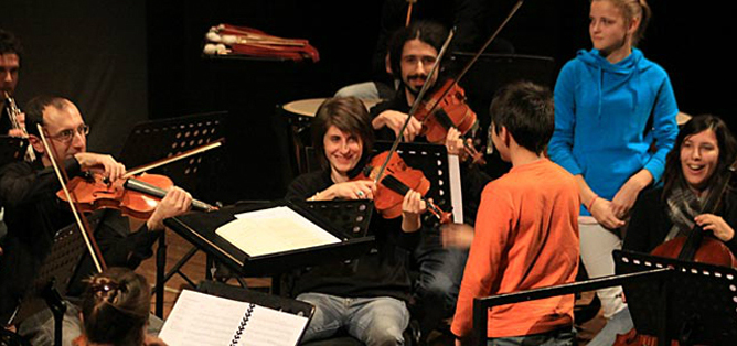 Orchestra in gioco al Teatro Sociale di Como